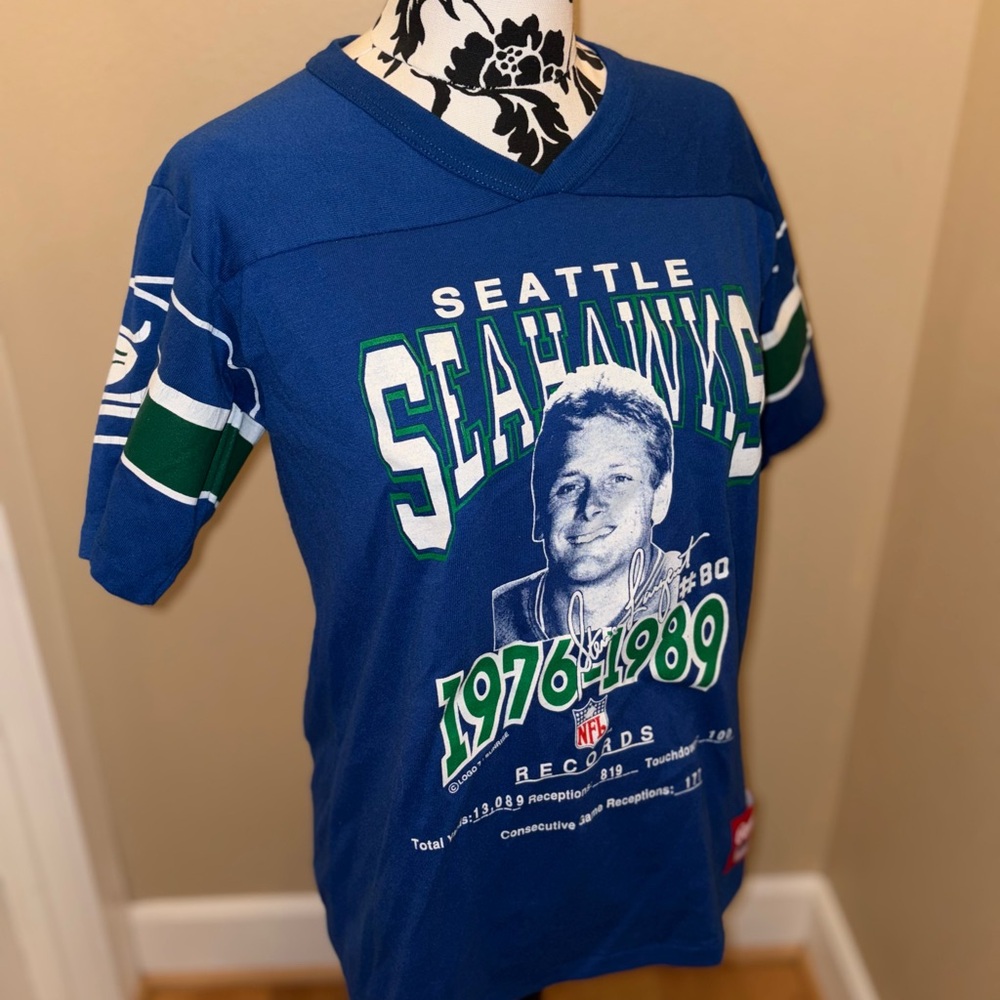 Rawlings Blue and Green Jerseys with Seattle Design